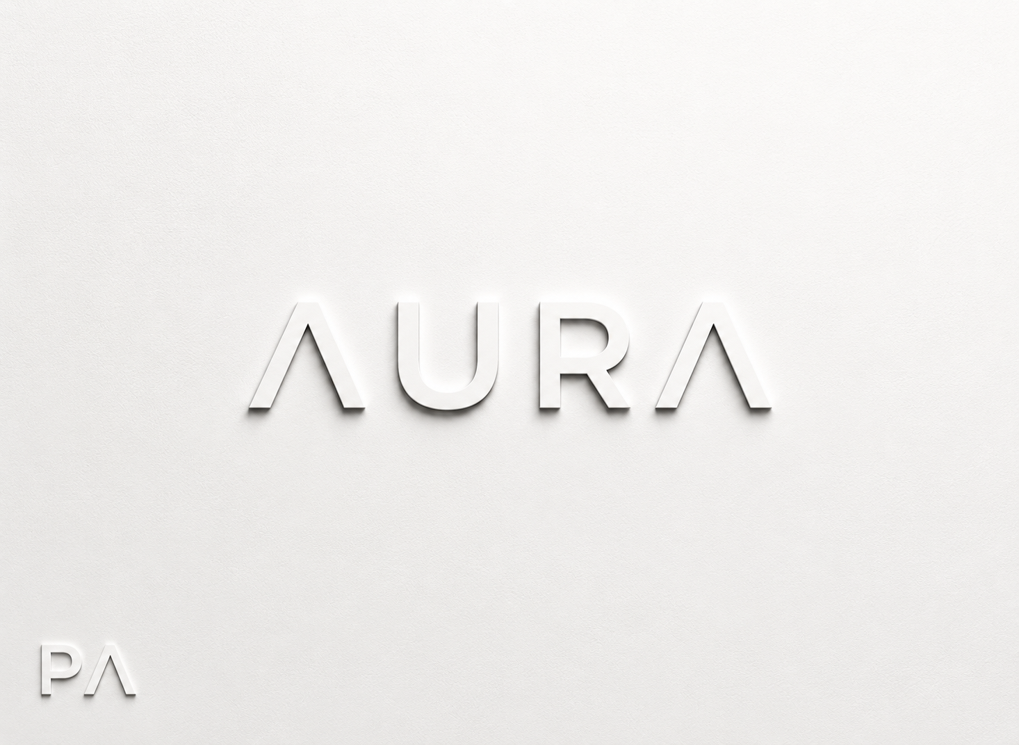 Arctic Aura - White desk mat setup