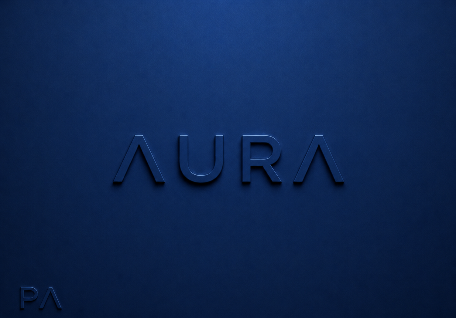 Ocean Aura - Blue desk mat setup